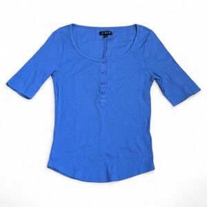 J. Crew Light Blue Short Sleeve Top